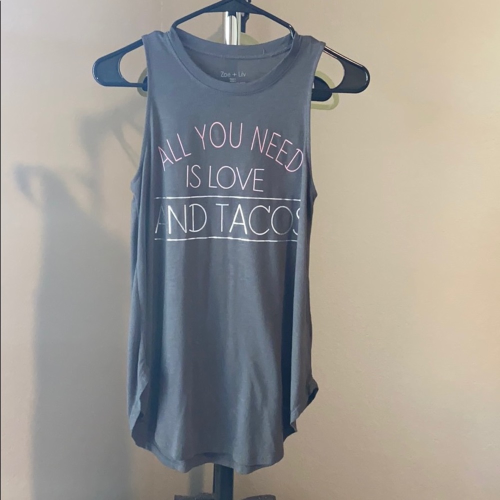 Love and Tacos Tank
